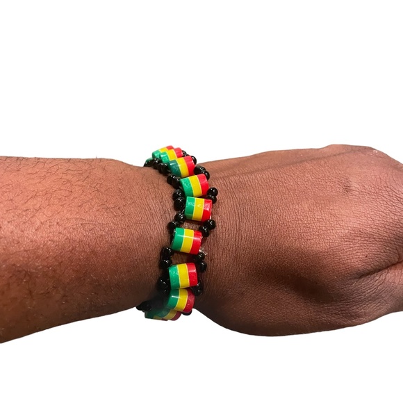 Authentic Ghana Africa Beads Bracelets - Picture 2 of 6